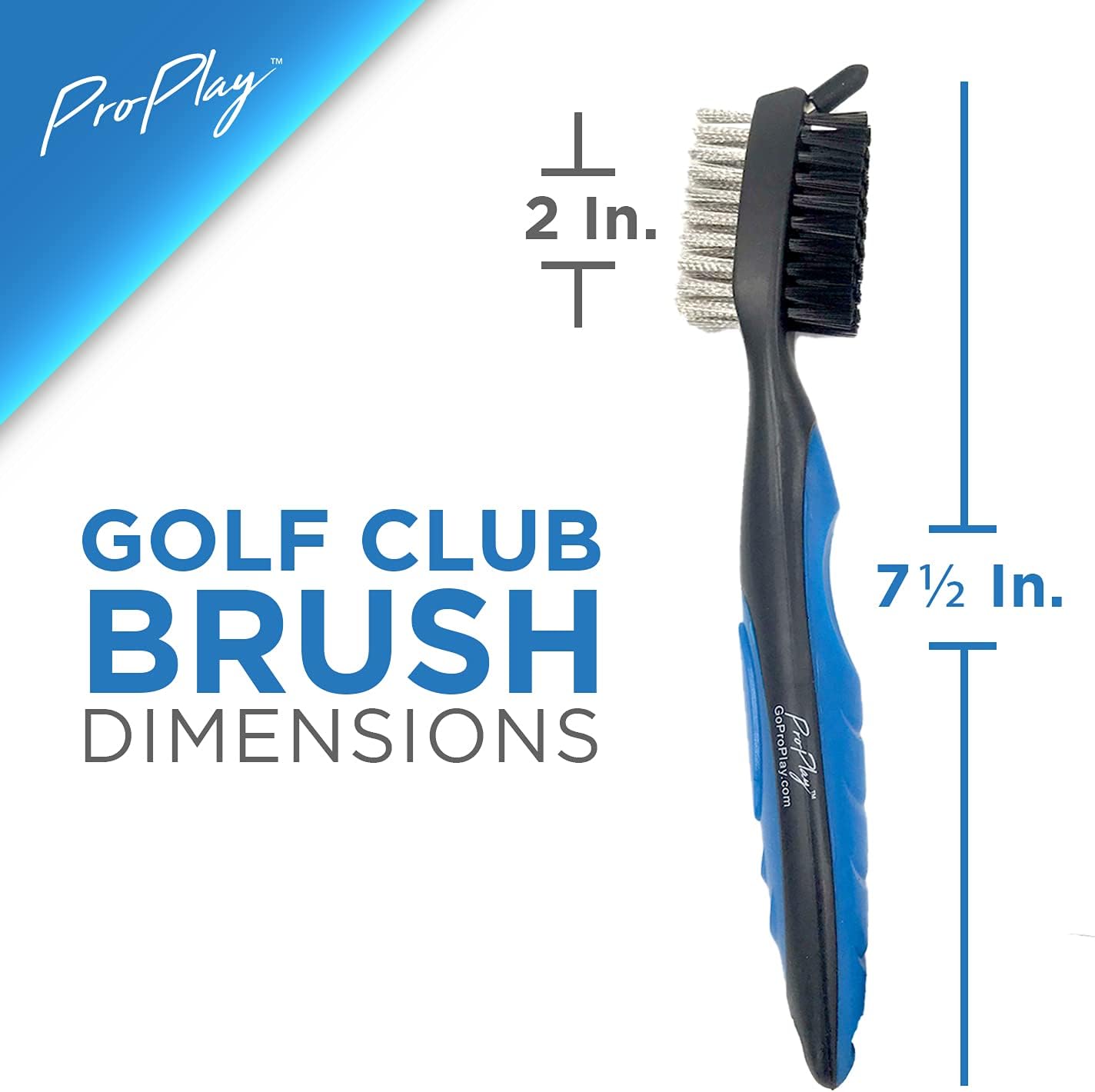 Golf Club Brush and Groove Cleaner