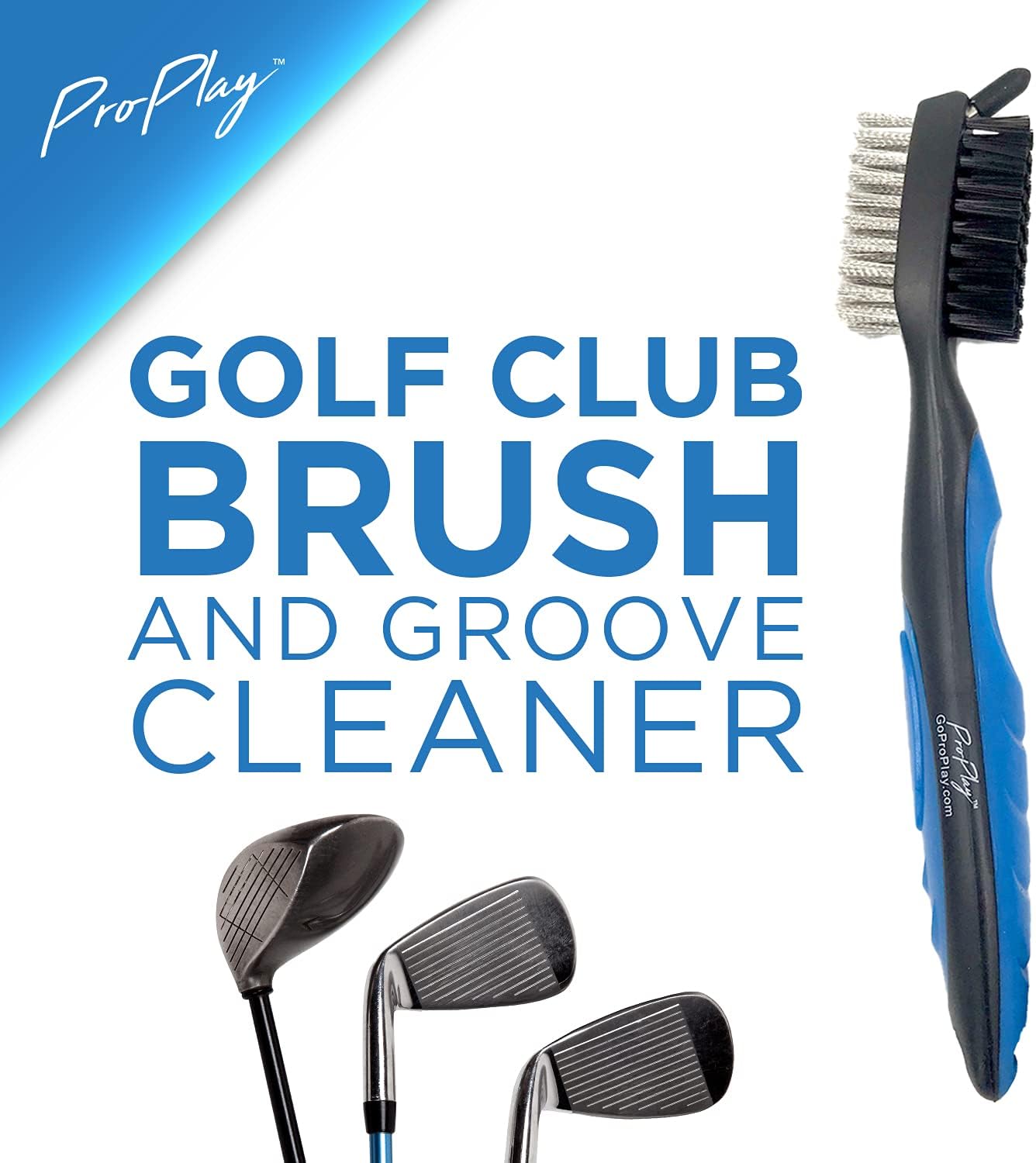 Golf Club Brush and Groove Cleaner